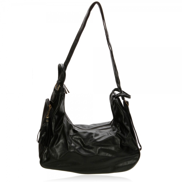 Fashion Female New Korean Personality Frog Trend Portable Backpack Bag Black