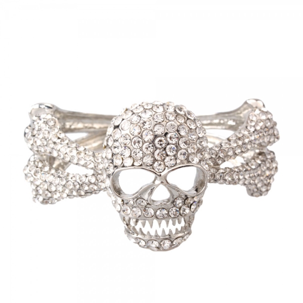 Exquisite Skeleton Rhinestone Bracelet